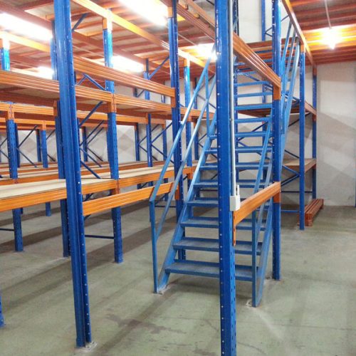 5000 Series Heavy Duty Racking System Supported Platform - Mr Space ...