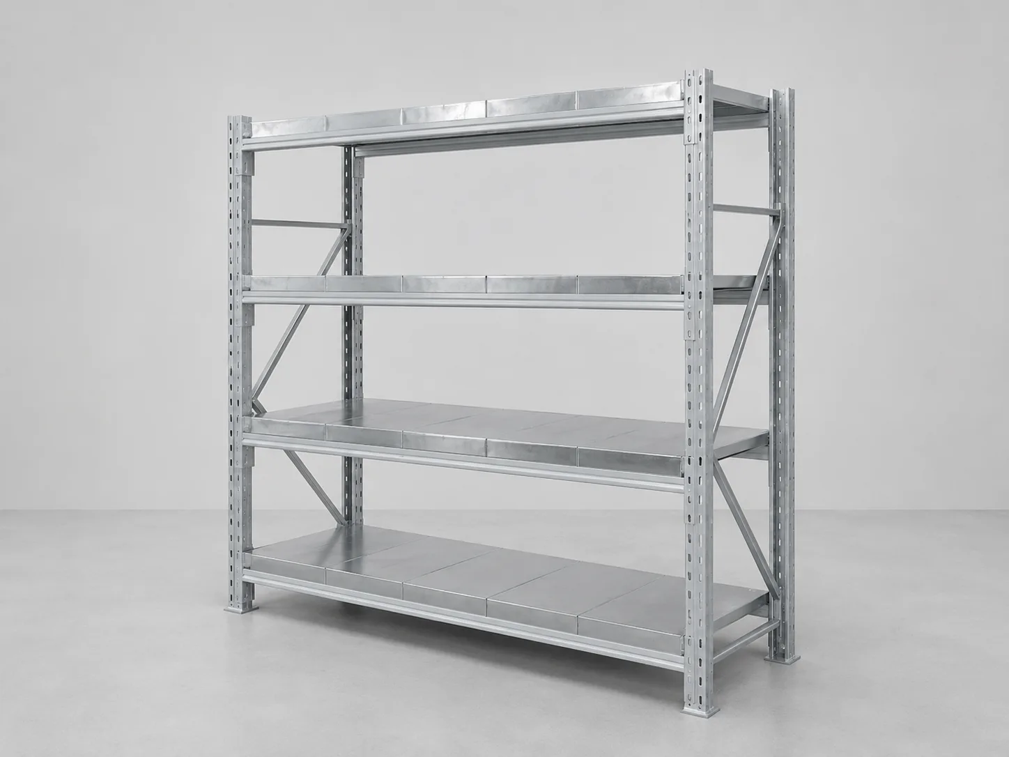 1000 Series EZYSPAN Shelving Rack (Galvanized Shelving)