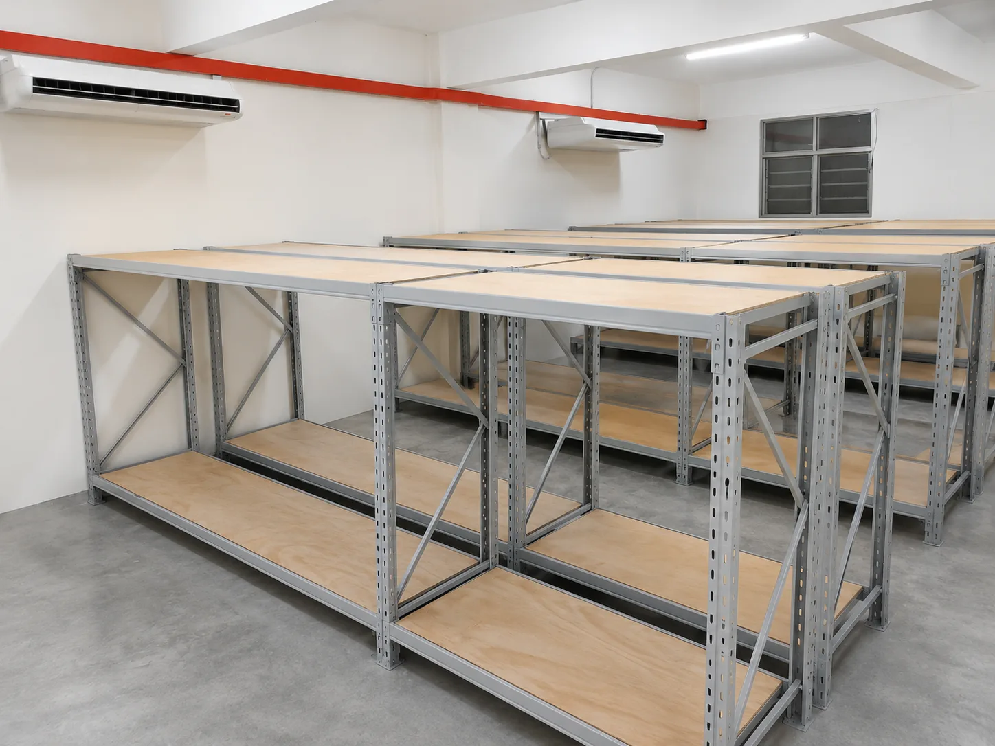 1100 Series EZYSPAN Shelving Rack (Plywood)