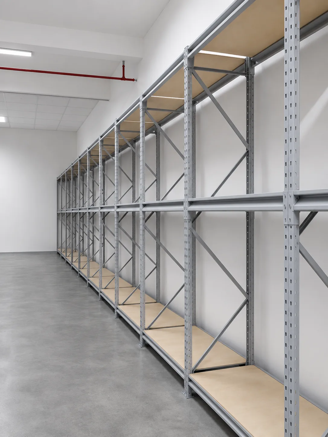 1100 Series EZYSPAN Shelving Rack (Plywood)