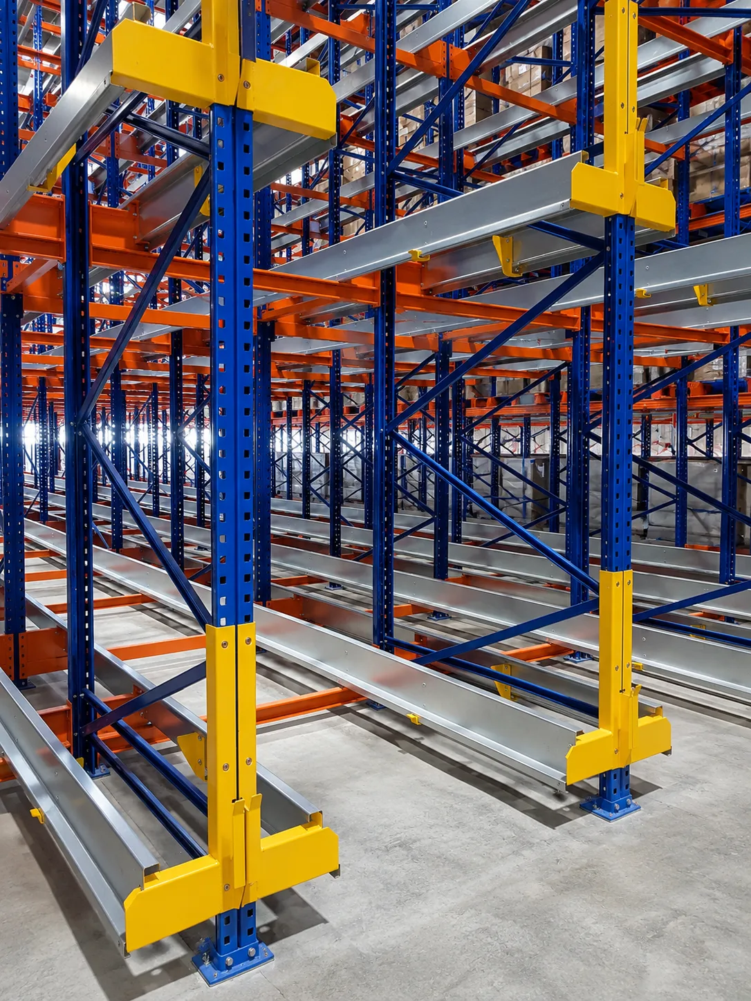11000 Series Heavy Duty Radio Shutter Racking System