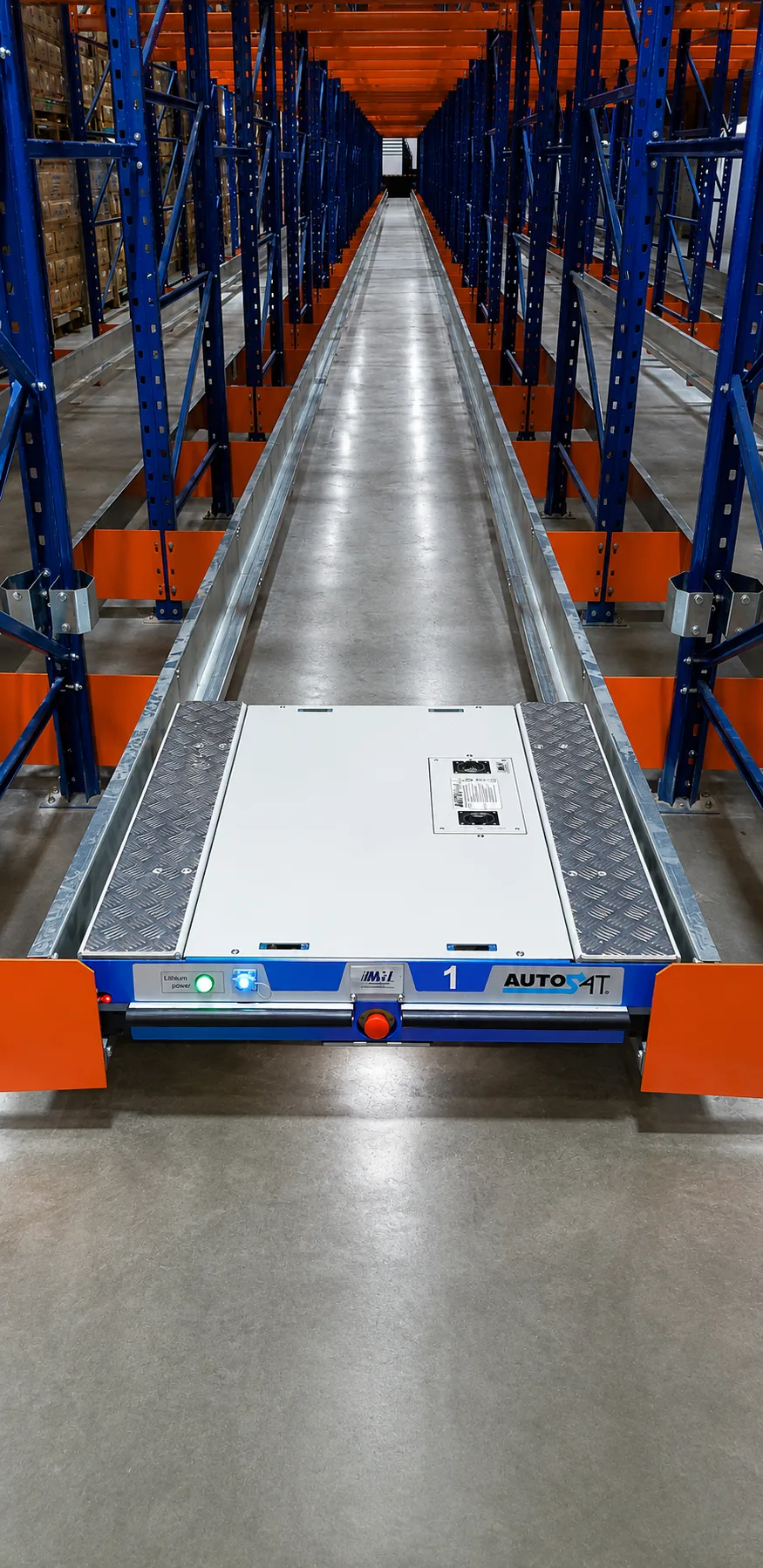 11000 Series Heavy Duty Radio Shutter Racking System