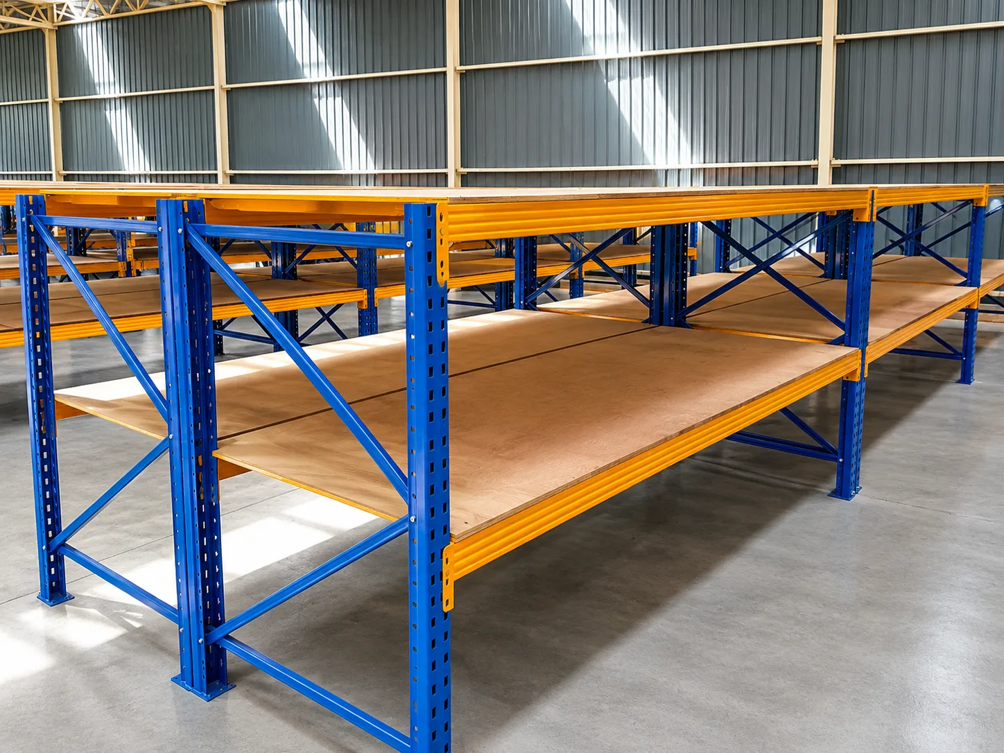 2100 Series Longspan Shelving Rack (PLYWOOD)