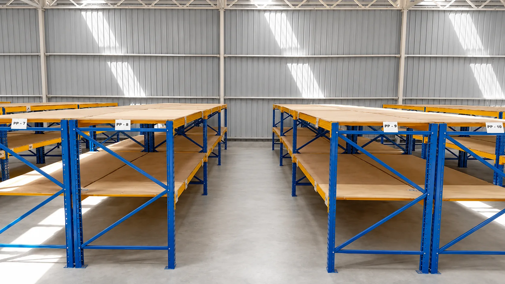 2100 Series Longspan Shelving Rack (PLYWOOD)