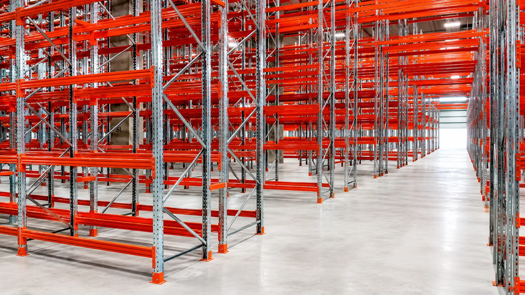 3500 Series Double Deep Selective Pallet Rack