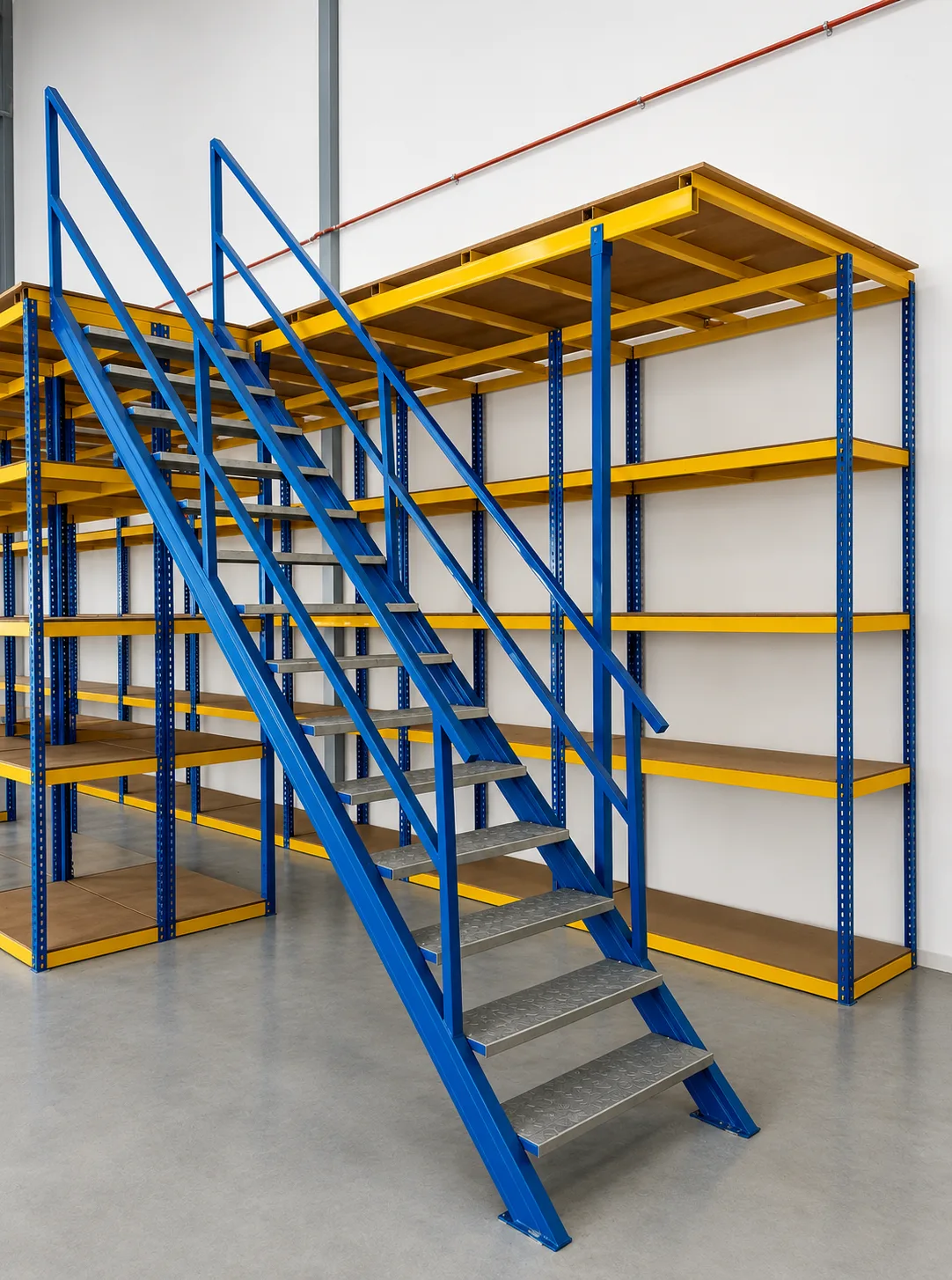 650 Series Heavy Duty Boltless Rack/W Top Flooring
