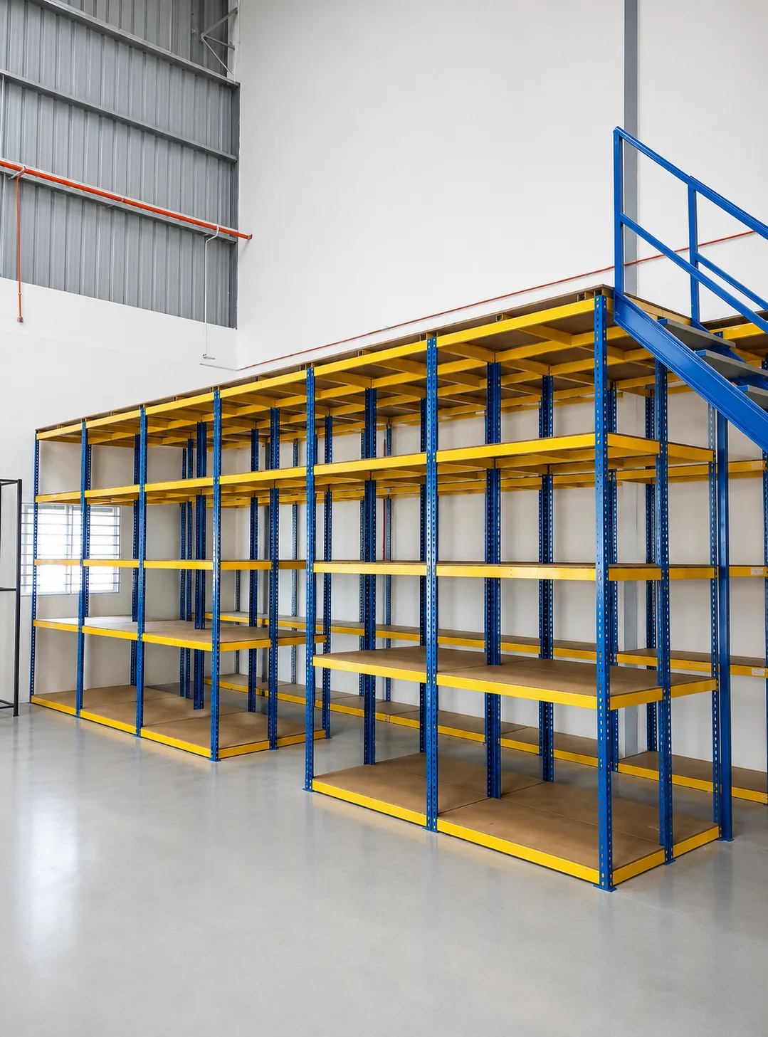 650 Series Heavy Duty Boltless Rack/W Top Flooring