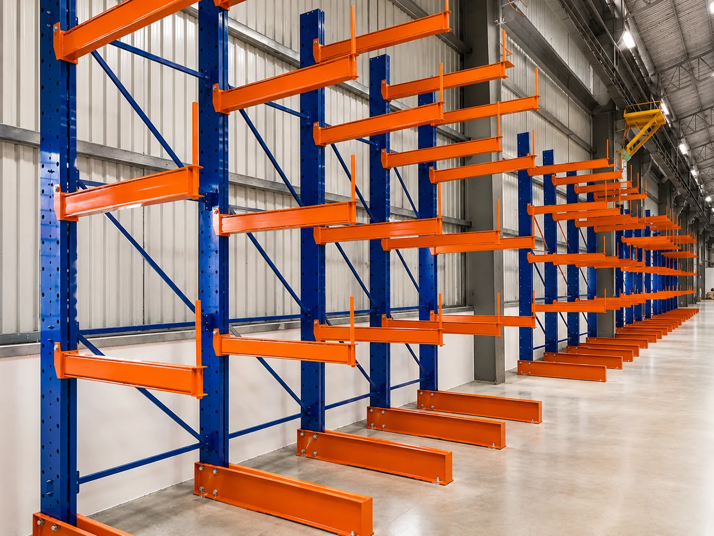 7000 Series Heavy Duty Wall Cantilever Racking System