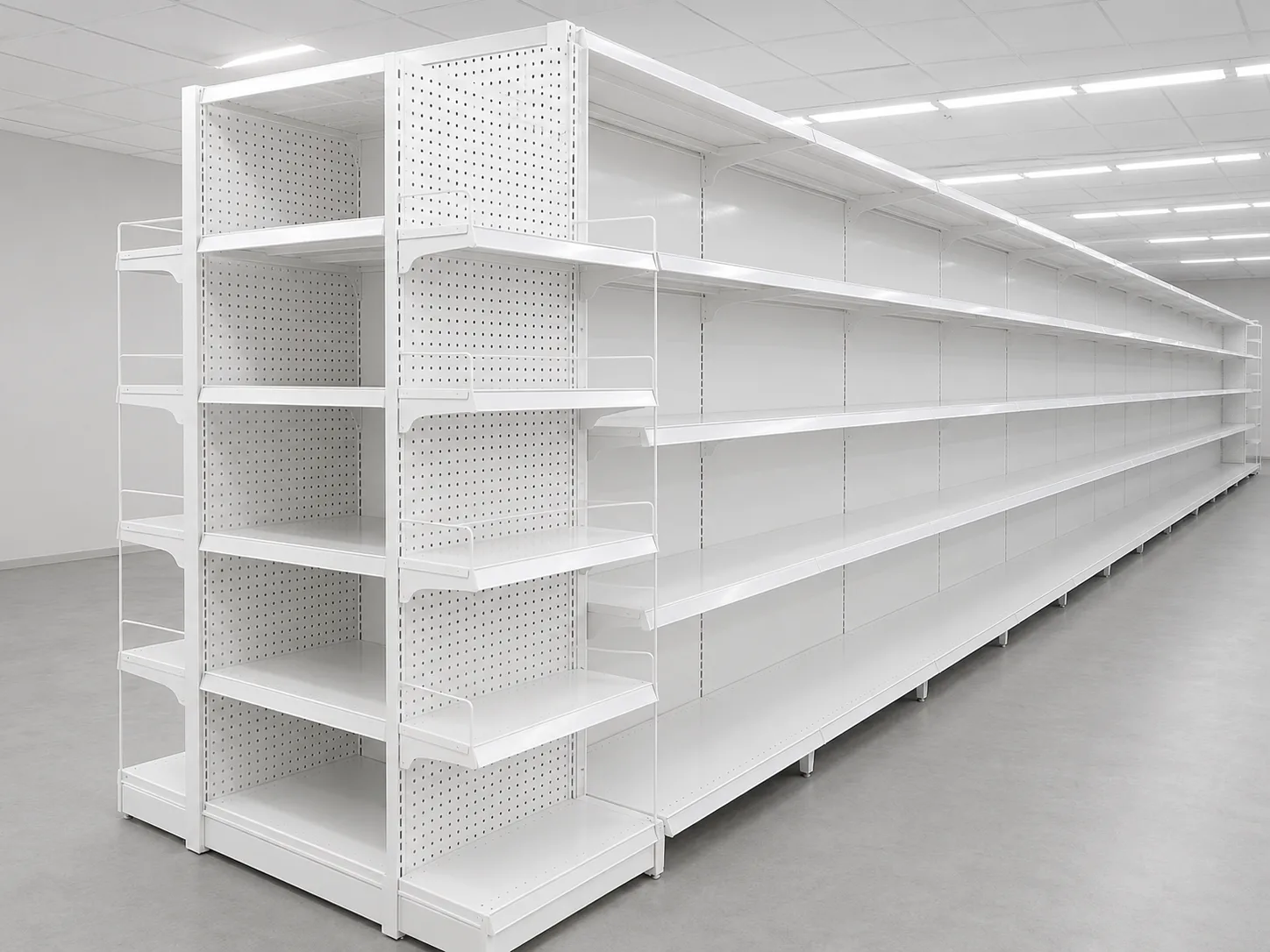 80 Series Wall& Island Gondola Shelving