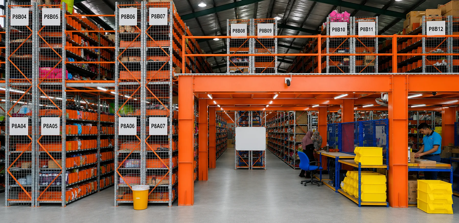 8000 Series Heavy Duty Mezzanine Platform