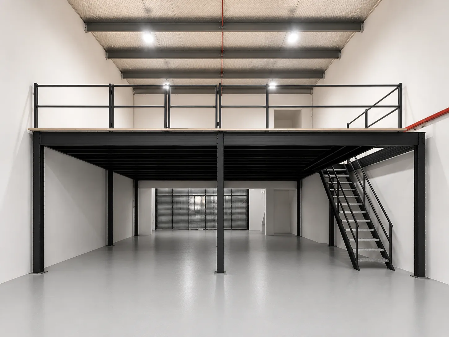 8800 Series Heavy Duty Interblock Mezzanine Platform System